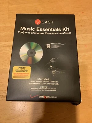 V Cast Verizon Wireless Music Essentials Kit ~New In Box~ Originally $29.99 - Image 1 of 4