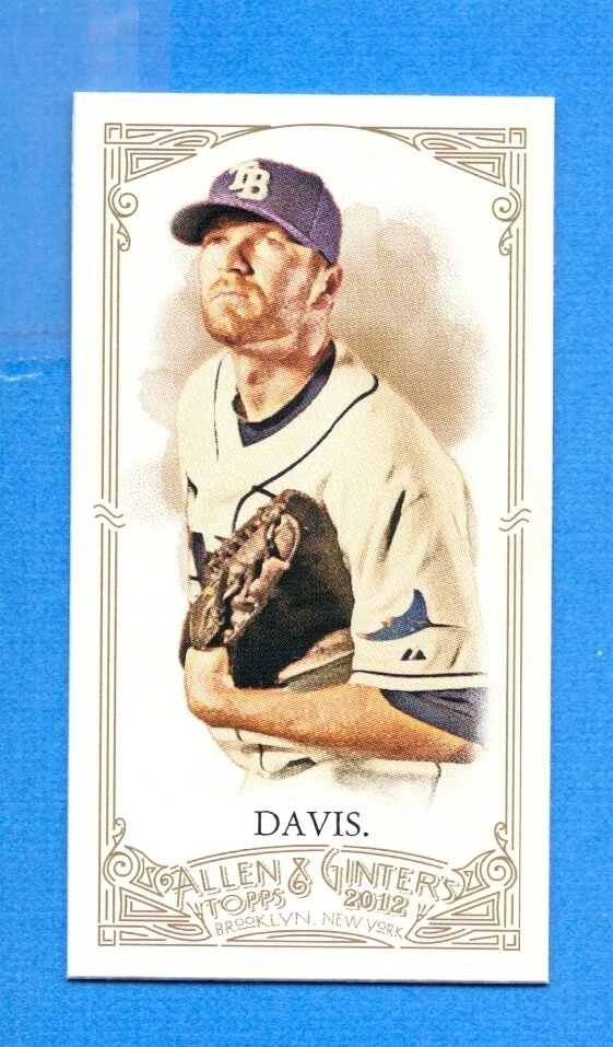 2012 Topps Allen & Ginter Mini #259 Wade Davis Rays - Image 1 of 1