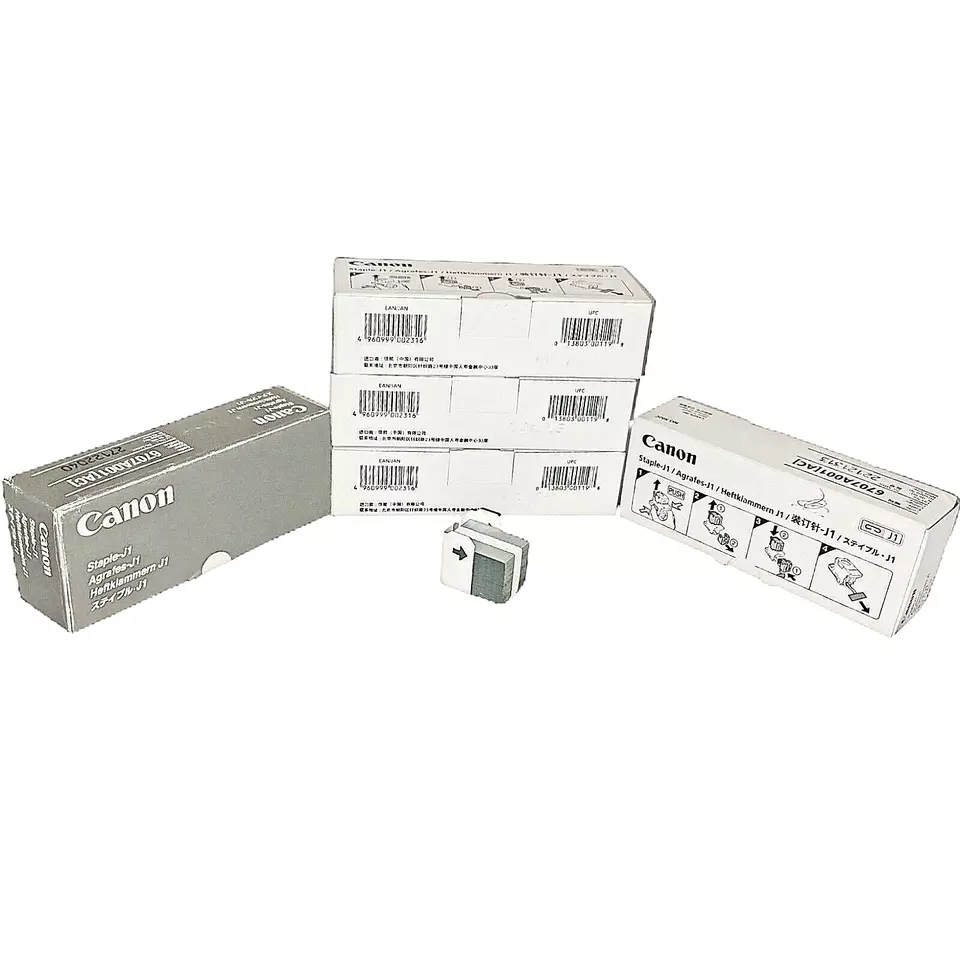 Canon 502C Type J1 Printer Staples Cartridge Lot of 5 Boxes 75,000 Staples Total - Image 1 of 4