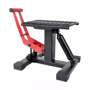 Adjustable Motorcycle Dirt Bike Stand Jack Lift Off Road Motocross Repair Rack - Picture 1 of 6