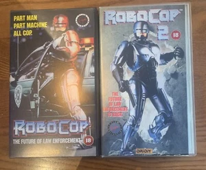 ROBOCOP THE FUTURE OF LAW ENFORCEMENT VHS Pair - Picture 1 of 2