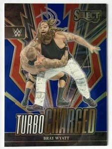 2024 Panini Prizm WWE Legend Bray Wyatt /49 Blue Prizm Turbo Charged #21 Fiend - Picture 1 of 3