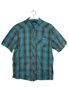 Arcteryx Mens Medium Button Camo Shirt Short Sleeve - Picture 1 of 7