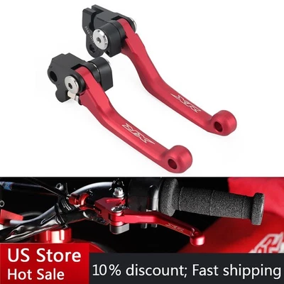 Pivot Brake Clutch Levers Controls For HONDA XR 250L/R XR650R XR 230/400 Motard - Image 1 of 4
