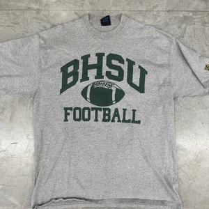 Vintage Black Hills State University BHSU Fußball gelbe Jacken grau 2XL - Bild 1 von 7