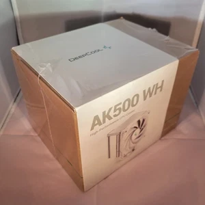 DeepCool AK500 WH Performance Single Tower CPU Cooler New Sealed - Picture 1 of 4