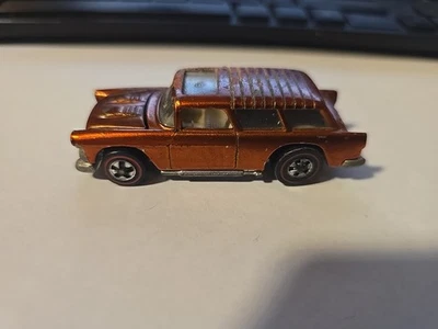 Hot Wheels Redline 1968 Classic Nomad Orange Wagon Foto 1 de 4