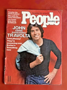 People Weekly Magazine 11/29/76 John Travolta. Lily tomlin, Viet Nam, Ringo,Ads - Picture 1 of 10