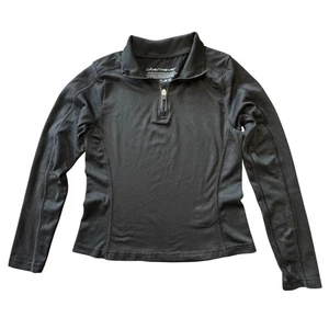 Top Térmico OBERMEYER Gigi Niñas S 6-7 Pequeño Negro 1/4 Cremallera Capa Base Top - Imagen 1 de 7