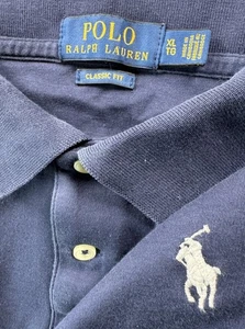 Polo Ralph Lauren Classic Fit Herren Kurzarm Poloshirt Pony Navy XL - Lesen - Bild 1 von 9
