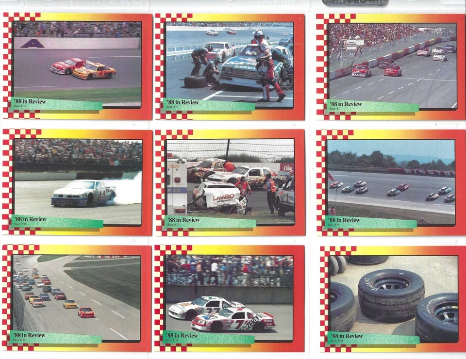 1989 Maxx #115 Bill Elliott/Rick Wilson's Cars-Year In Review--ONE CARD ONLY! - Image 1 of 4