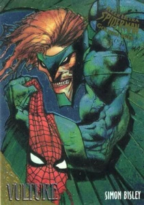 Fleer Ultra Spider-Man 1995 Golden Web card #9, the Vulture, nice! - Picture 1 of 2