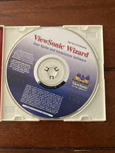 ViewSonic Wizard CD ROM guide and Installation Guide VX710LCD - Photo 1/1
