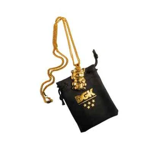 Collana Gioielli DGK Ghetto Sporco Bambini ""Buona Fortuna"" (Oro) - Foto 1 di 1