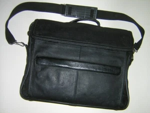 Bolso de hombro vintage de cuero Stebco para portátil se adapta a portátil de 16" - Imagen 1 de 2
