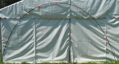 British Army Camouflage Netting Support Poles Fibreglass Pole Camo Flag Poles - Image 1 of 4