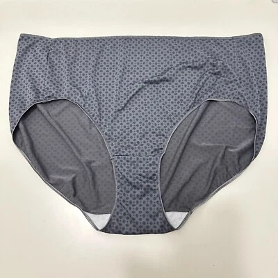 Calzoncillo Just My Size JMS sedoso suave elástico talla 11 gris azul geométrico Foto 1 de 4