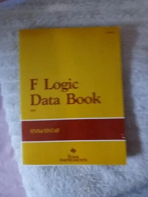 Texas Instruments F Logic Data Book 1987 SN54/SN74F - Image 1 of 2