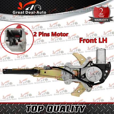 LH Front Left Passenger Window Regulator & Motor For Honda CRV CR-V RD 1997-2001 - image 1 of 2