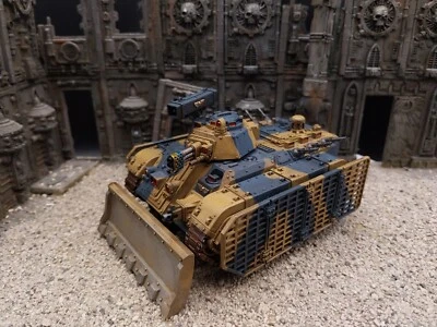 Warhammer 40k Death Korps of Krie quimera pintada com comissão de camuflagem - Imagem 1 de 4