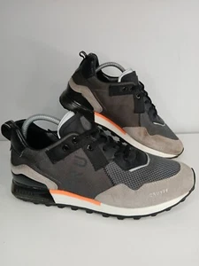 Cruyff Superbia Mens UK 9 EU 43 Black / Grey Sneakers Trainers Sports 2 Tongue - Imagen 1 de 22