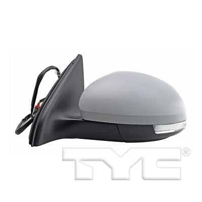 Door Mirror Left TYC For 2009-2018 Volkswagen Tiguan 2010 2011 2012 2013 2014 - Image 1 of 4