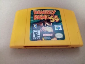 Donkey Kong N64 (Nintendo 64 1999) Donkey Kong OEM Original - Tested Working - Picture 1 of 5