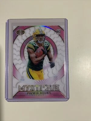 2022 Panini Illusions Romeo Doubs RC Mystique Pink 385/399 # M-37 - Image 1 of 2
