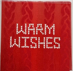 Set of 6 WINTER COTTAGE Holiday Note Cards 5" x 5" - "WARM WISHES" - Picture 1 of 3