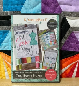 The Happy Home de Kimberbell - CD bordado a máquina ¡Nuevo!! - Imagen 1 de 2