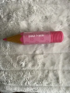 Paul Frank Pink Pencil Shaped Pencil Case - Picture 1 of 5