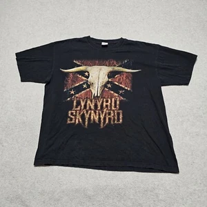 Camiseta De Colección Lynyrd Skynyrd Para Hombres XL Negra Rowdy Frynds Band Tour - Imagen 1 de 9