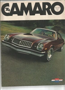 Original 1974 Chevrolet Camaro, Z-28, und Typ LT Verkaufsprospekt, Katalog - Bild 1 von 1