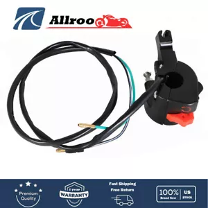 Right Handlebar Stop Kill Switch For 2004-2021 CRF50F Honda Housing - Picture 1 of 10