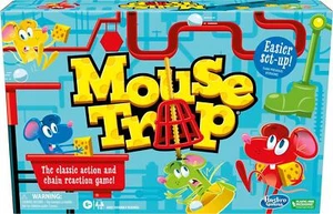Hasbro Gaming Mouse Trap Kids Board Game, Family Board Games For Kids, Easier 6 - Picture 1 of 12
