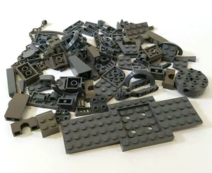 Lote de piezas Lego gris oscuro - Paquete de repuestos mixtos - Imagen 1 de 2