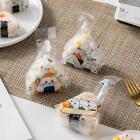 Triangle Blossom Rice Ball Packaging Set of 50 DIY Bags with Cute Panda Hot M5