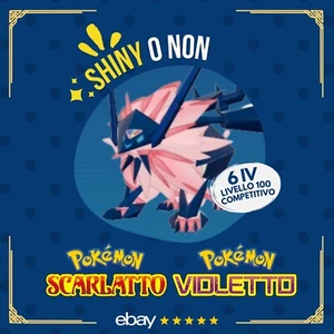 Necrozma Criniera del Vespro Solgaleo 6IV Competitivo Pokémon Scarlatto Violetto - Imagen 1 de 6