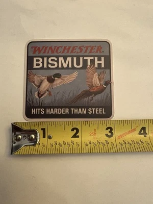 Winchester Bismuth, Duck Hunting, Pheasant Hunting, Sticker, Decal - Image 1 of 2