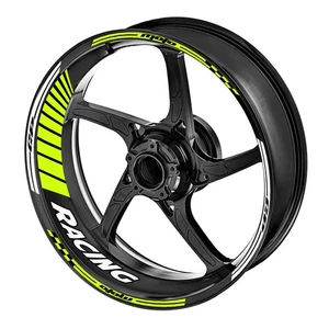 GP04 Gloss L-Green Decal Wheel Stickers For CBR1000RR 15 16 17 18 19 20 21 -MC - Picture 1 of 10