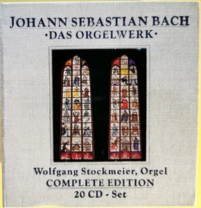 Johann Sebastian Bach Das Orgelwerk Complete Organ Works 20 CD Box Set Stockmeie - Picture 1 of 1