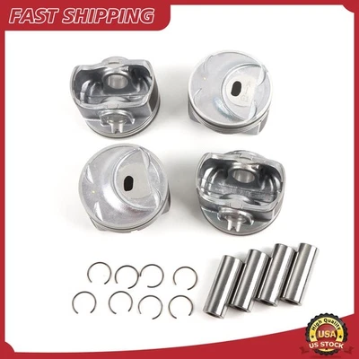 Juego de 4 anillos de pistones de motor 2.0T G4KH 23410-2G410 para Hyundai Kia 2012-2020 Foto 1 de 4