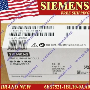 Siemens 6ES7521-1BL10-0AA0 nuovo sigillato spedizione gratuita 6ES7521 1BL10 0AA0 1x alta qualità - Foto 1 di 5
