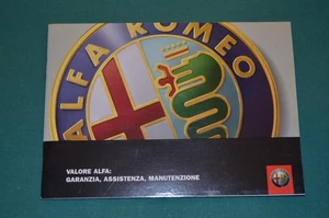 Alfa Romeo LIBRETTO VALORE ALFA: Garanzia Assistenza Manutenzione n. 60491357 - Picture 1 of 6