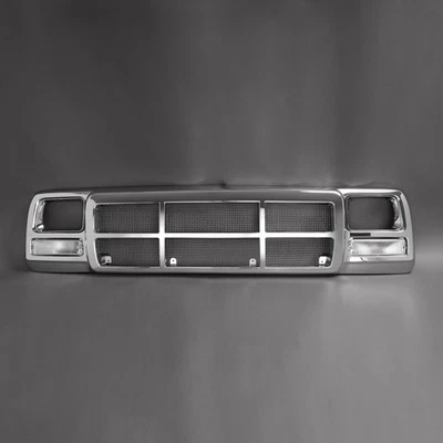 Front Grille W/Headlight Bezel & Signal Lamp For Dodge D150 D350 W250 1992 1993 - Imagem 1 de 4