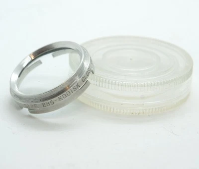 Kodak SIZE 285 Kodisk 28.5mm push-on Close-Up Lens +1 - Image 1 of 3