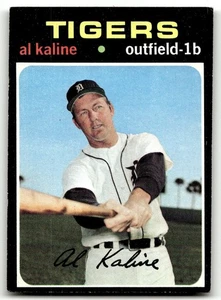 1971 Topps #180 Al Kaline Detroit Tigers EX-EXMINT+ HOF SET BREAK! - Picture 1 of 2
