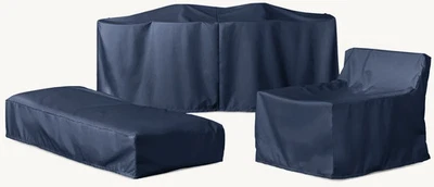 Restoration Hardware Trousdale 108"  Dining Table Performance Furniture Cover - Image 1 of 4