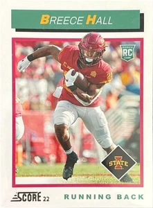 2022 Score 1992 Throwback Rookie#TB5 Breece Hall - Picture 1 of 2