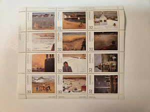 CANADA MINT SOUVENIR SHEET - VFNH #1027a - LL PANE of 12 CANADA DAY - 1984 - Picture 1 of 1